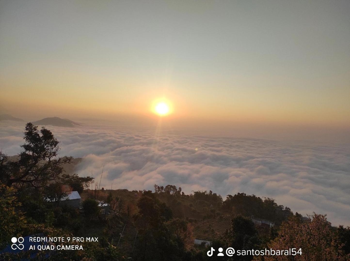 Lake View Lodge Sarangkot Pokhara Chambre photo